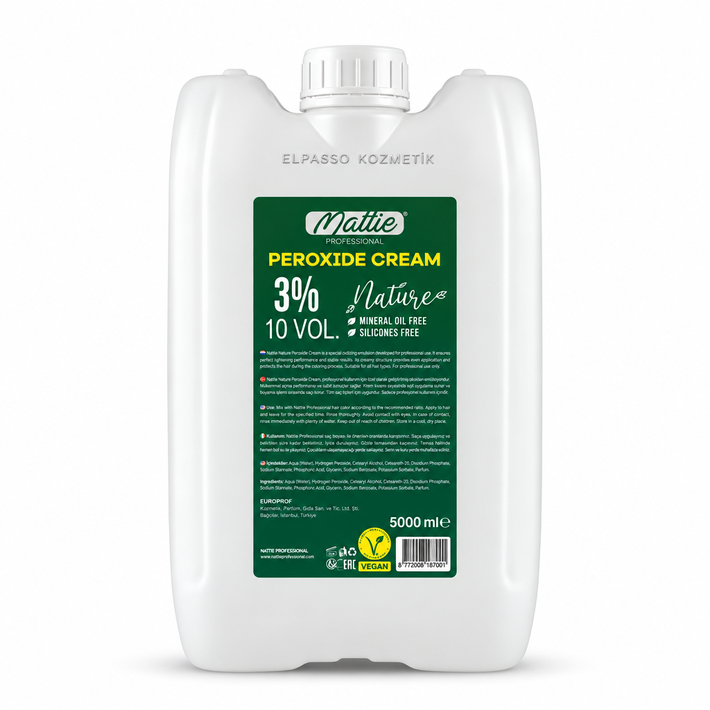 Nattie Nature Peroxide Cream 3% 10 Vol 5000 ml
