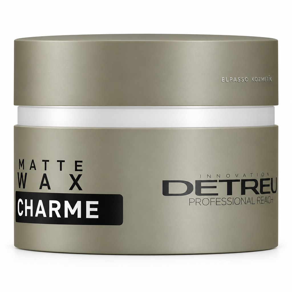 Detreu Charme Matte Wax 150 ml, ELPASSO KOZMETİK kabartmalı kapak