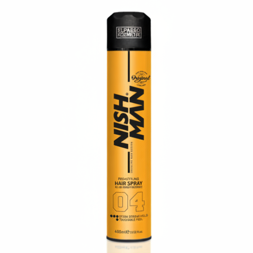 Nishman Hair Spray 04 - Kapak Yan Yüzey Damgalı