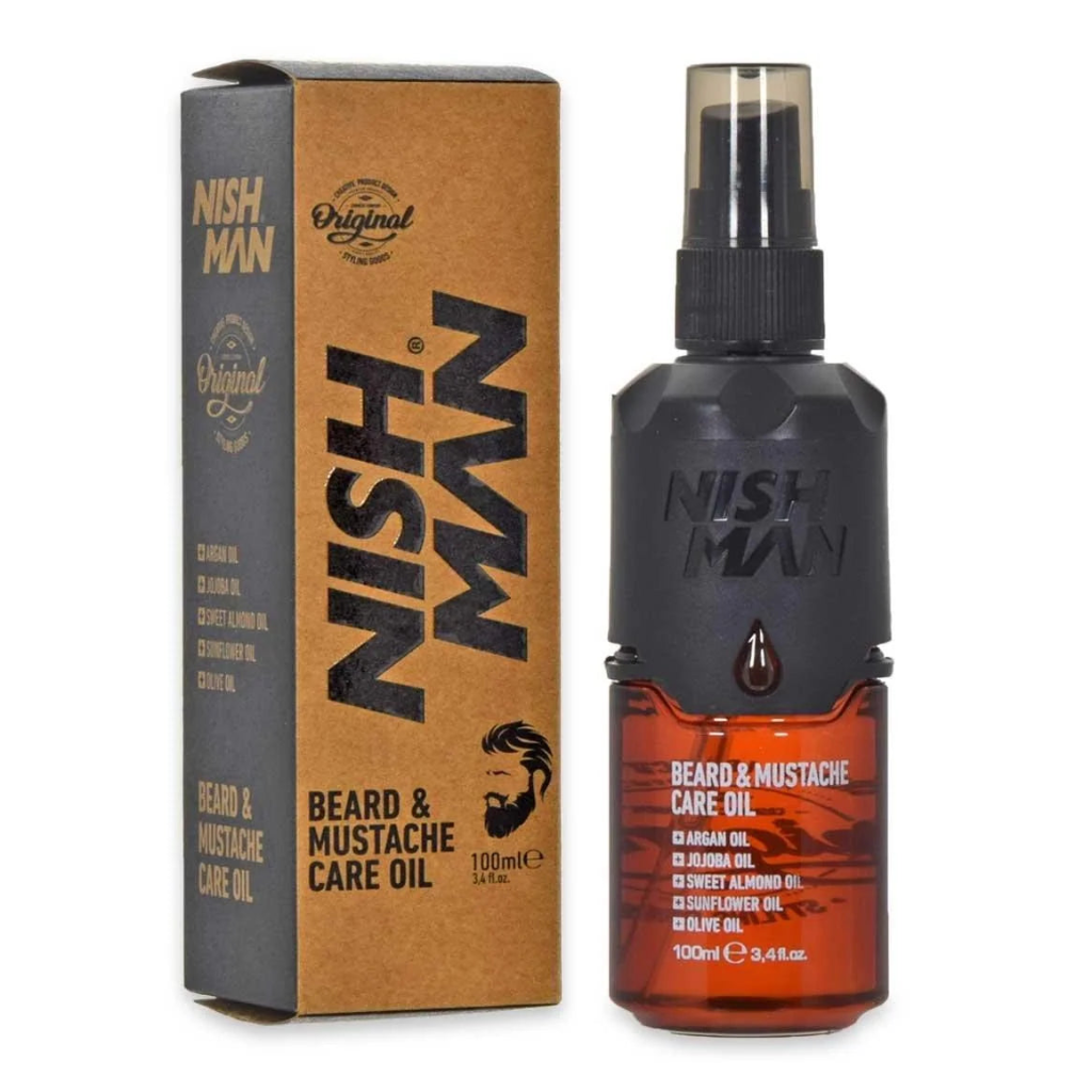 Nishman Beard & Mustache Care Oil – 100 ml