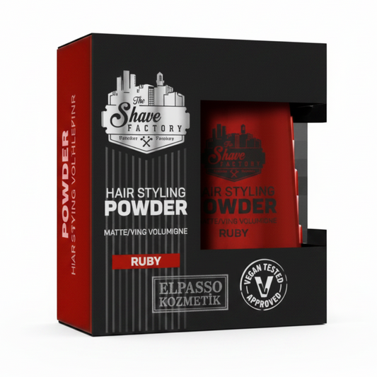 The Shave Factory Hair Styling Powder Ruby Kutu