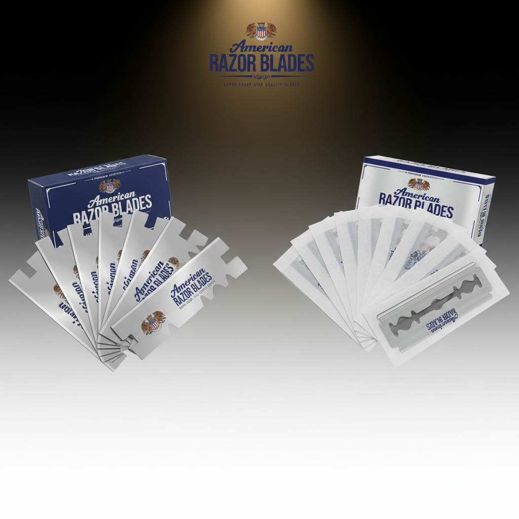 American Razor Blades - Referans Bıçaklar Kutular Önünde
