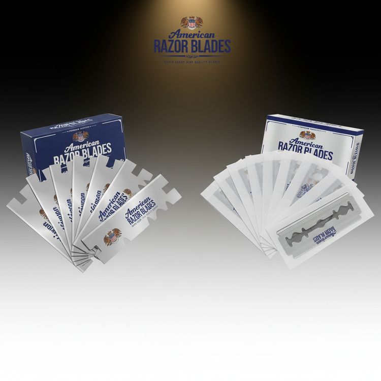American Razor Blades - Referans Bıçaklar Kutular Önünde