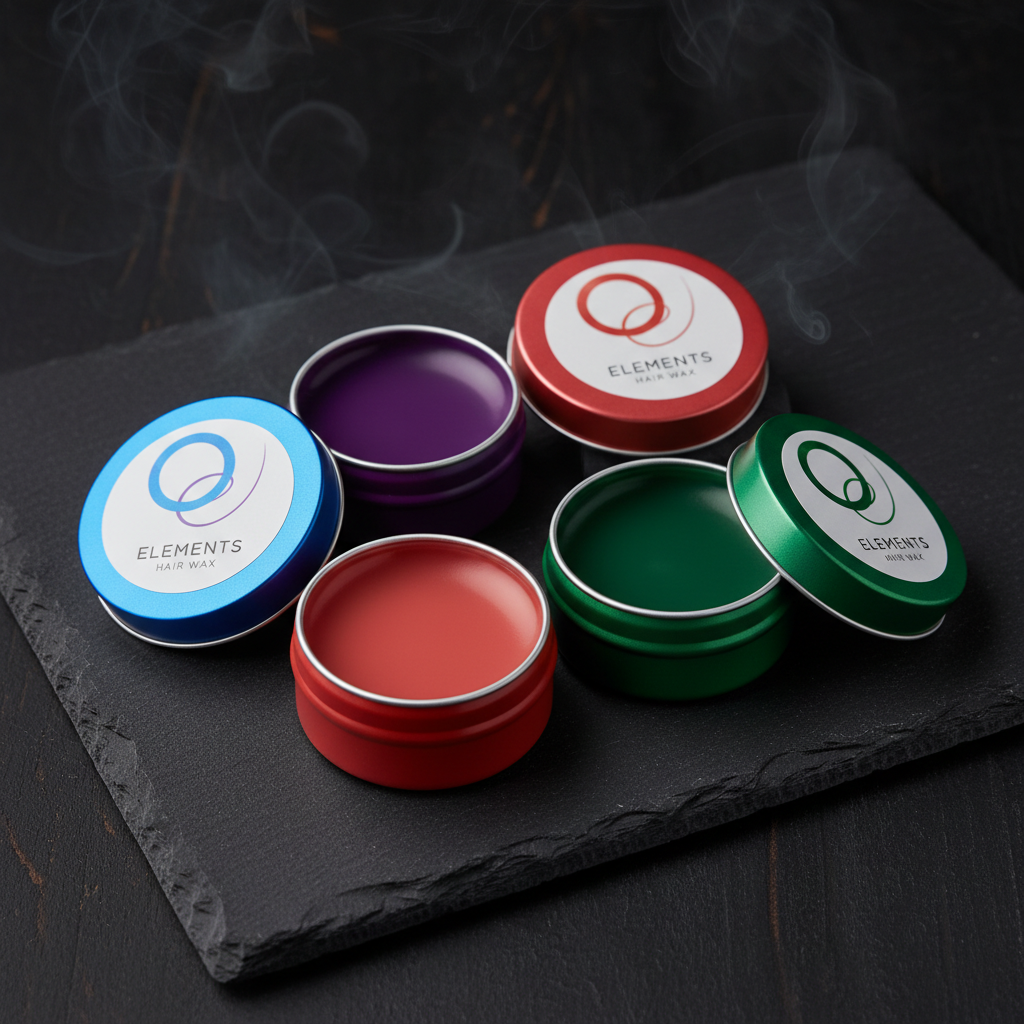 Hair Wax Collection - Square