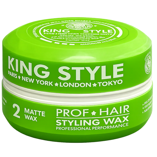 King Style Prof Hair Styling Wax No.2 Matte Wax 150ml