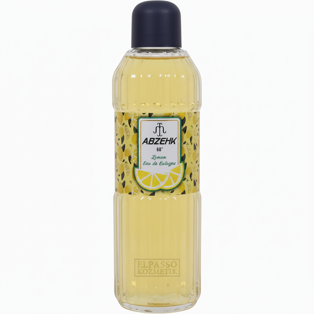 Abzehk Lemon Kolonya, daha açık kolonya rengi