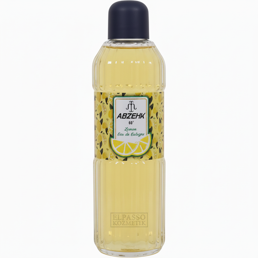 Abzehk Lemon Kolonya, daha açık kolonya rengi
