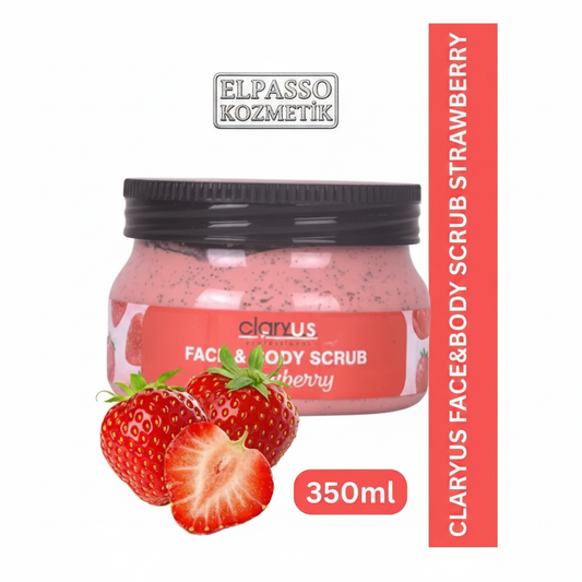 Claryus Face & Body Scrub Strawberry 350ml
