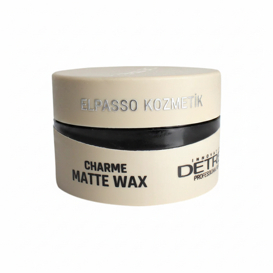 Detreu Charme Matte Wax - ELPASSO KOZMETİK Kapak Yan Yüzey Damgası