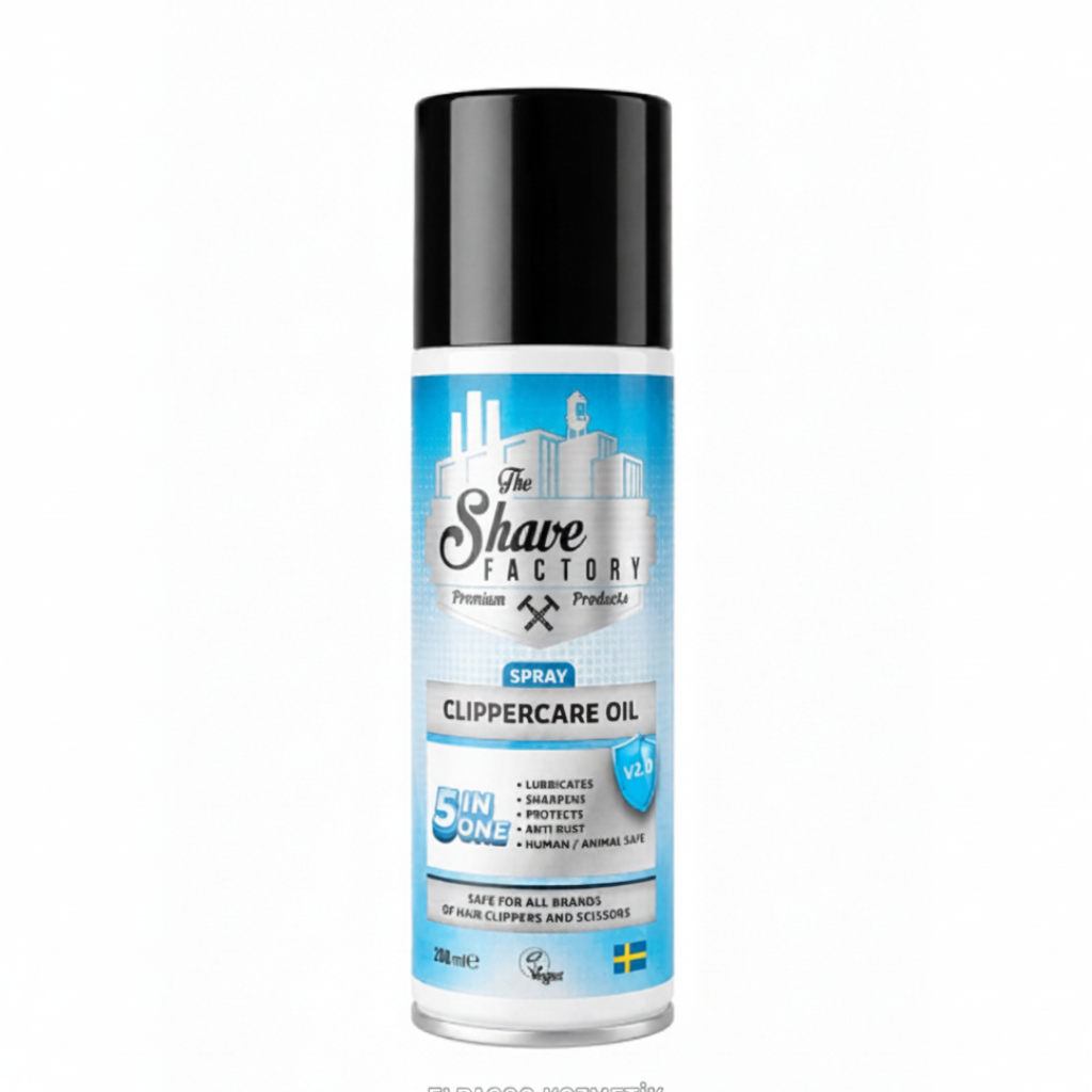 The Shave Factory Clippercare Oil Spray 5in1 200ml