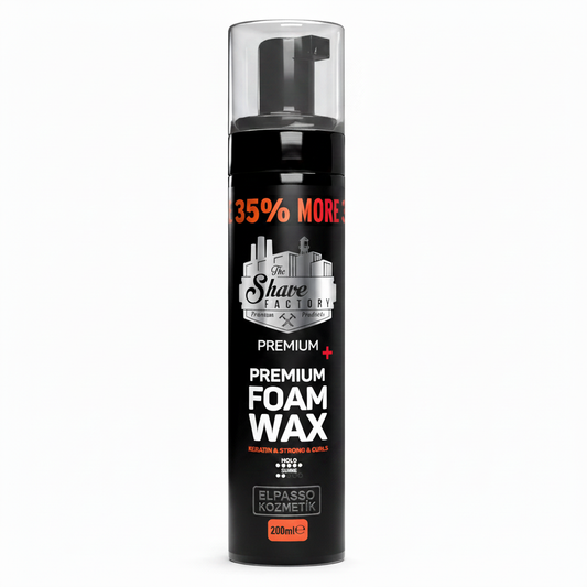 The Shave Factory Premium Foam Wax 200ml - ELPASSO KOZMETİK