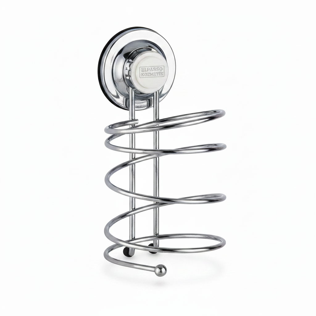 Stax vakumlu fön makinesi askısı krom spiral