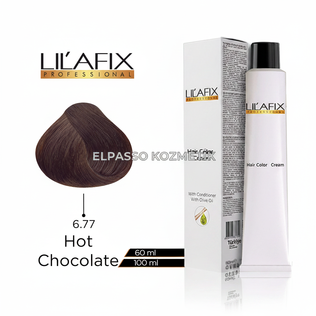 Lilafix Professional Hair Color Cream 6.77 Hot Chocolate 100ml