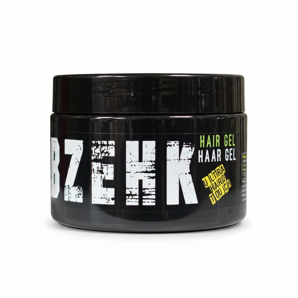 Damgasız Abzehk Hair Gel Ultra Hard Touch siyah pot 300 ml