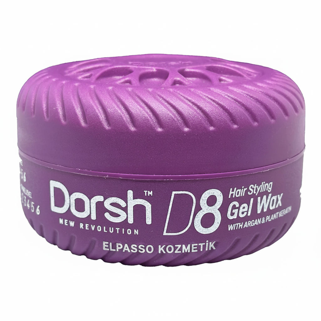 Dorsh D8 Hair Styling Gel Wax Argan & Plant Keratin 150ml