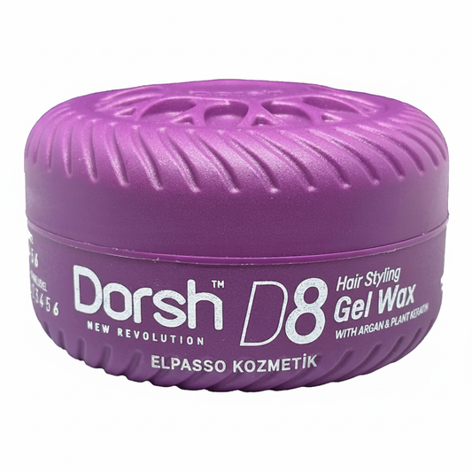 Dorsh D8 Hair Styling Gel Wax Argan & Plant Keratin 150ml