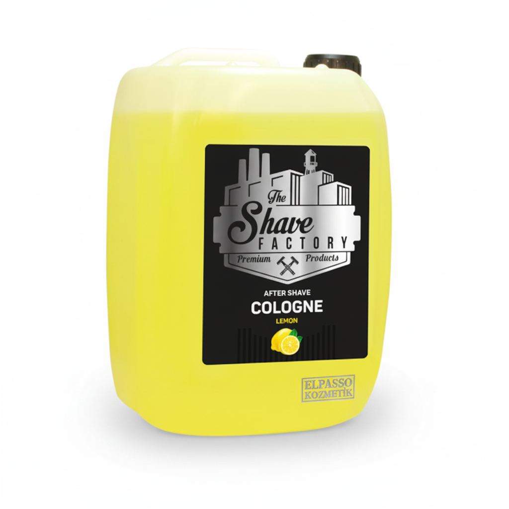 The Shave Factory Lemon aftershave cologne gele bidon 5000 ml