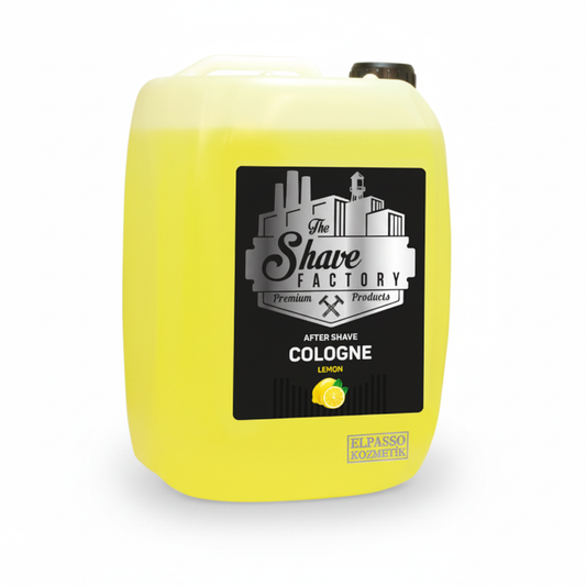 The Shave Factory Lemon aftershave cologne gele bidon 5000 ml