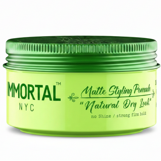 Immortal NYC Matte Styling Pomade Natural Dry Look