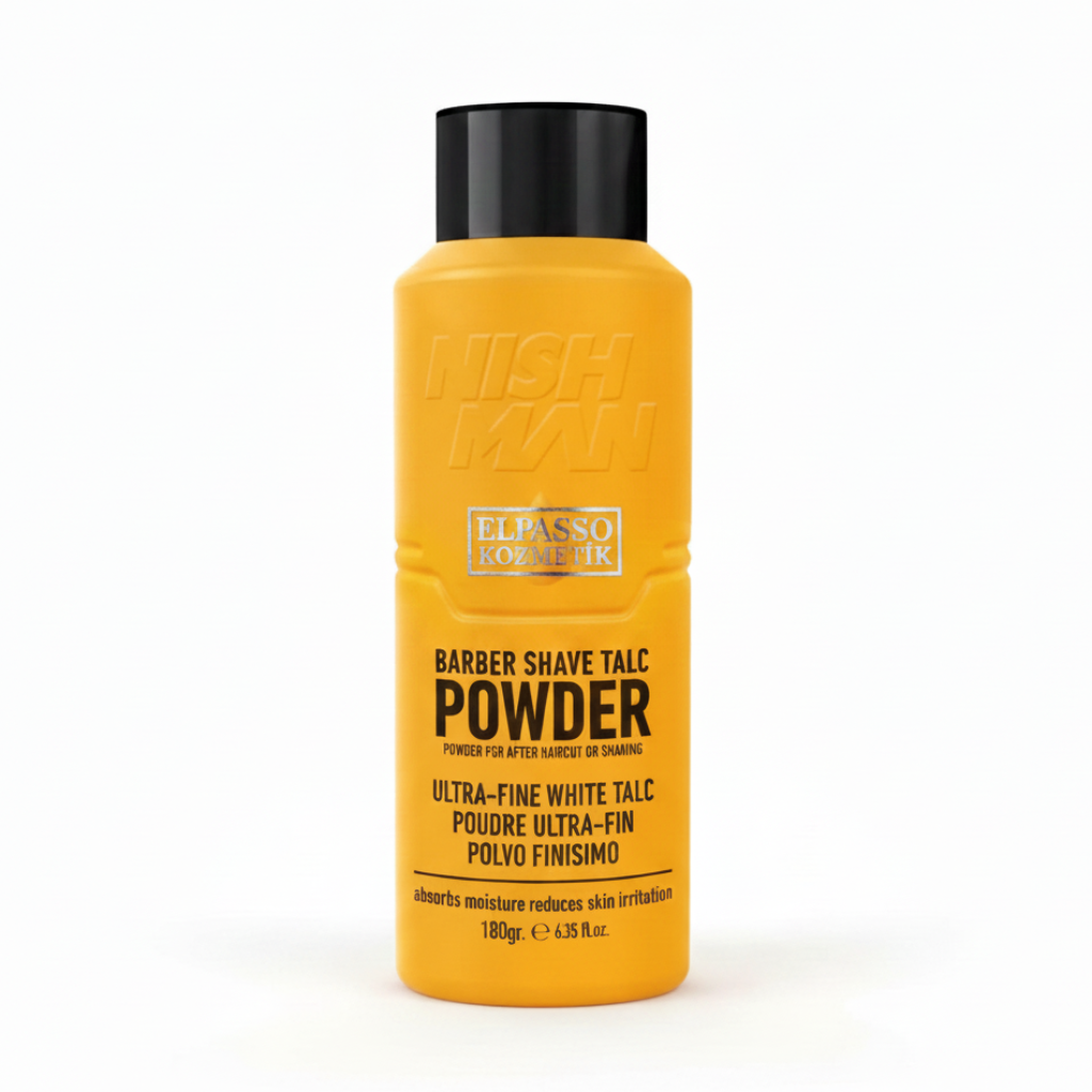 Nishman Barber Shave Talc Powder - ELPASSO KOZMETİK Damgalı