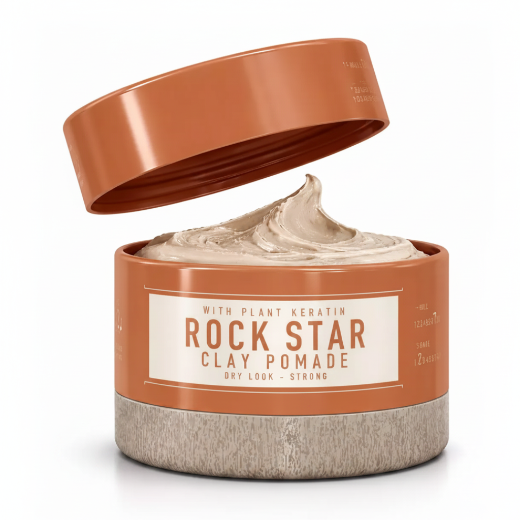 Rock Star Clay Pomade - Kare Format