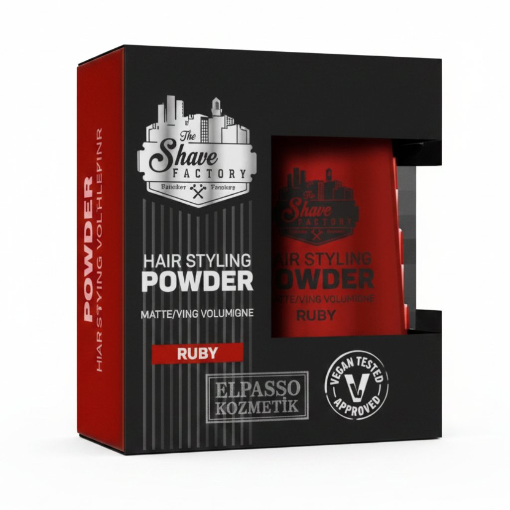 The Shave Factory Hair Styling Powder Ruby Kutu